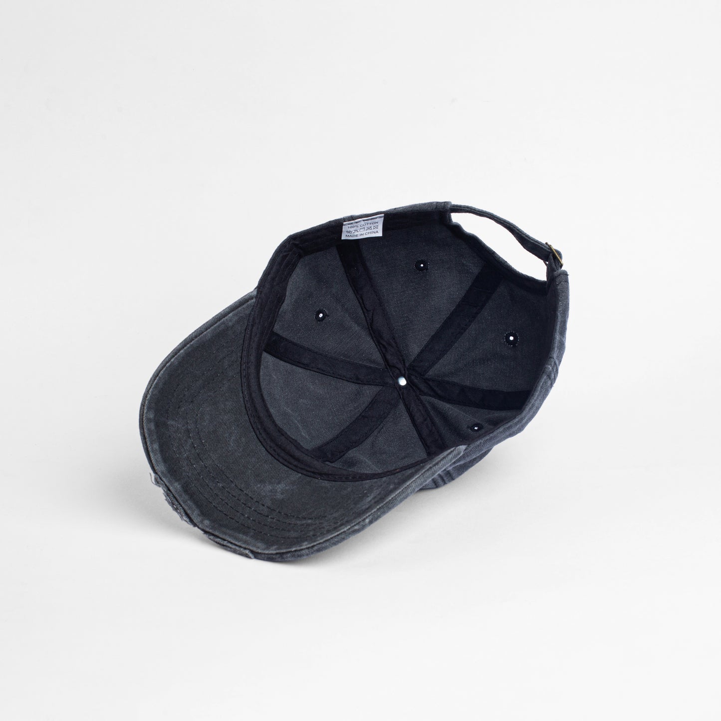 Grey distressed Cap
