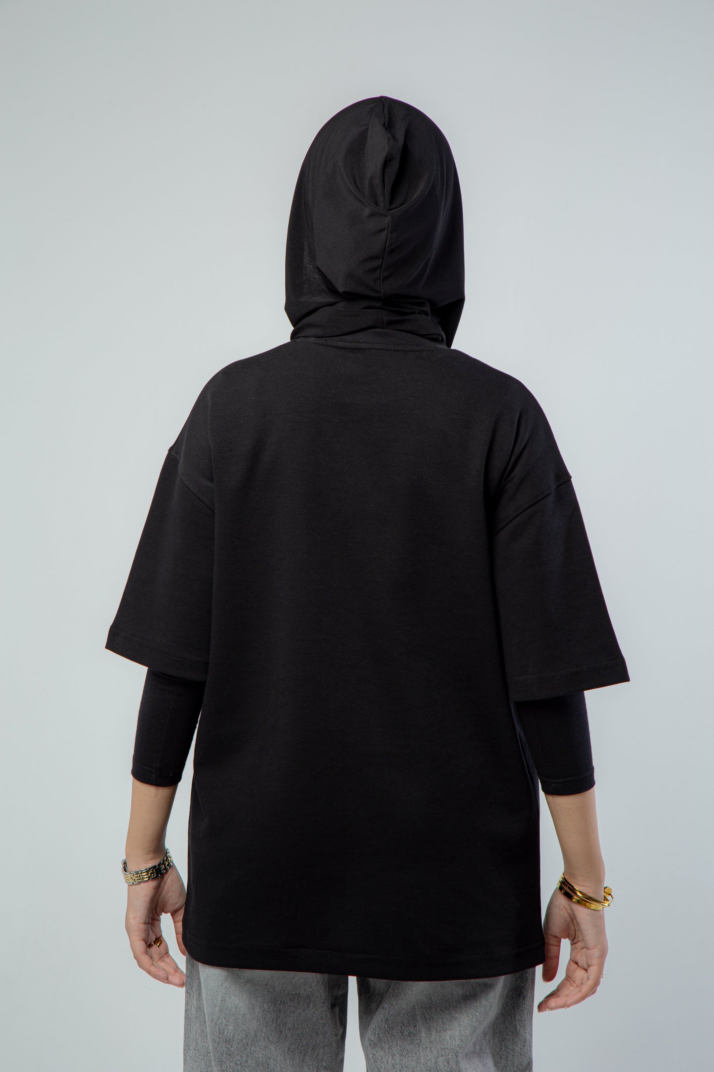 Black Oversized Tee