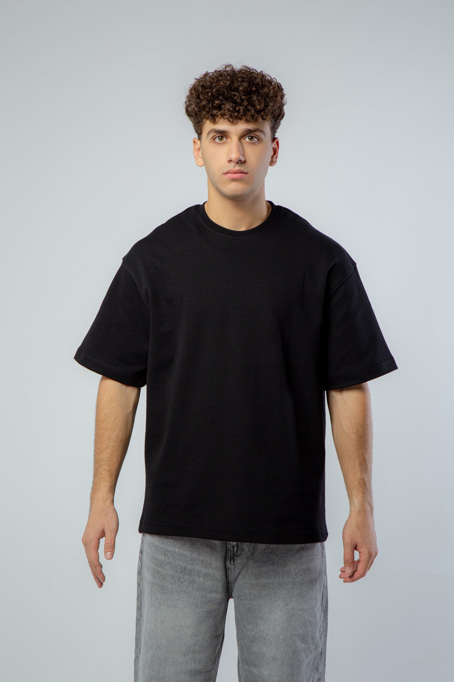 Black Oversized Tee