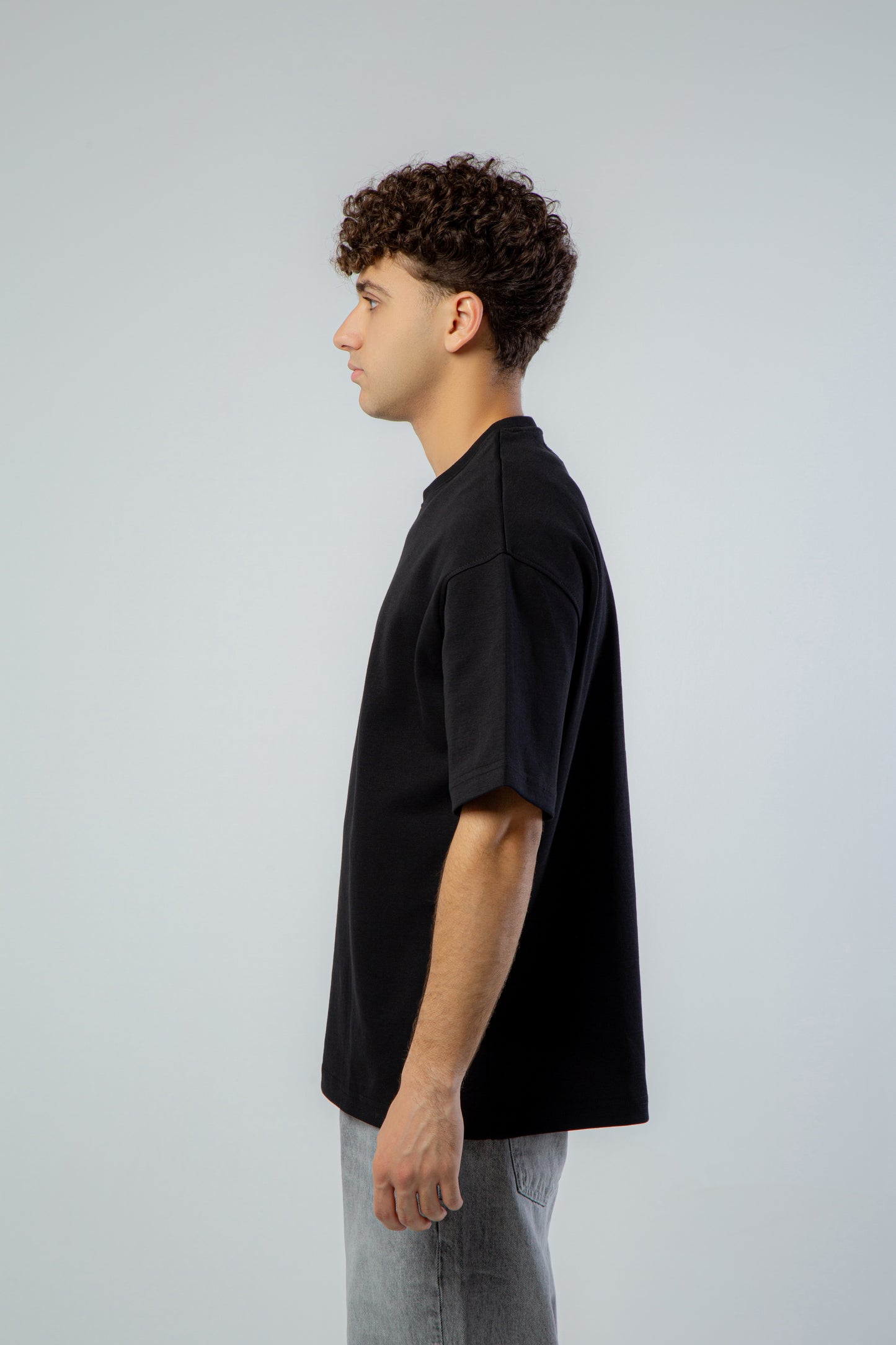 Black Oversized Tee
